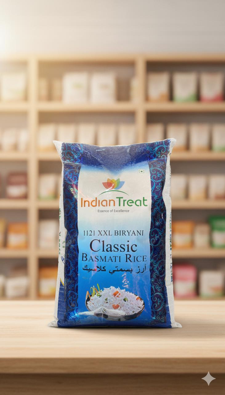 Sac riz bassmati classique parfumé 5kg