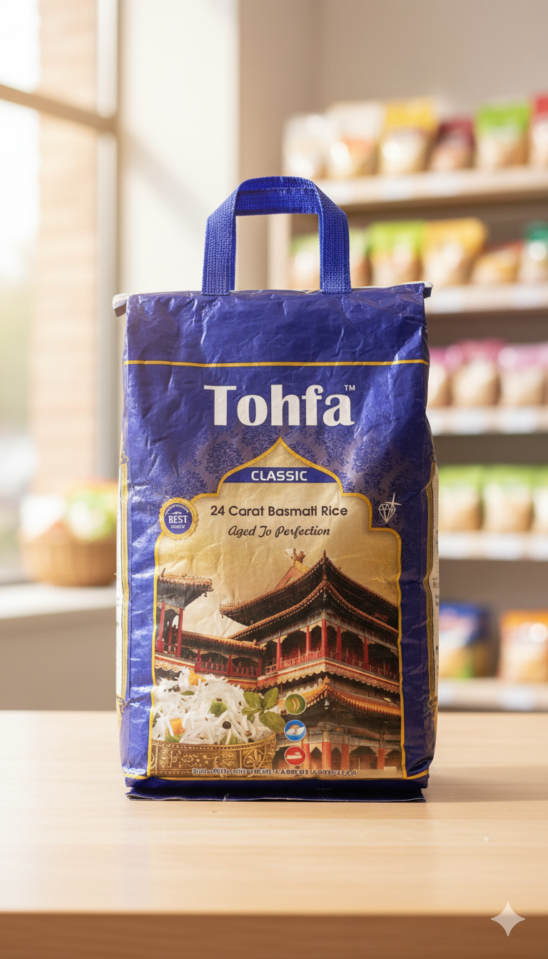 Sac riz bassmati jaune 5kg